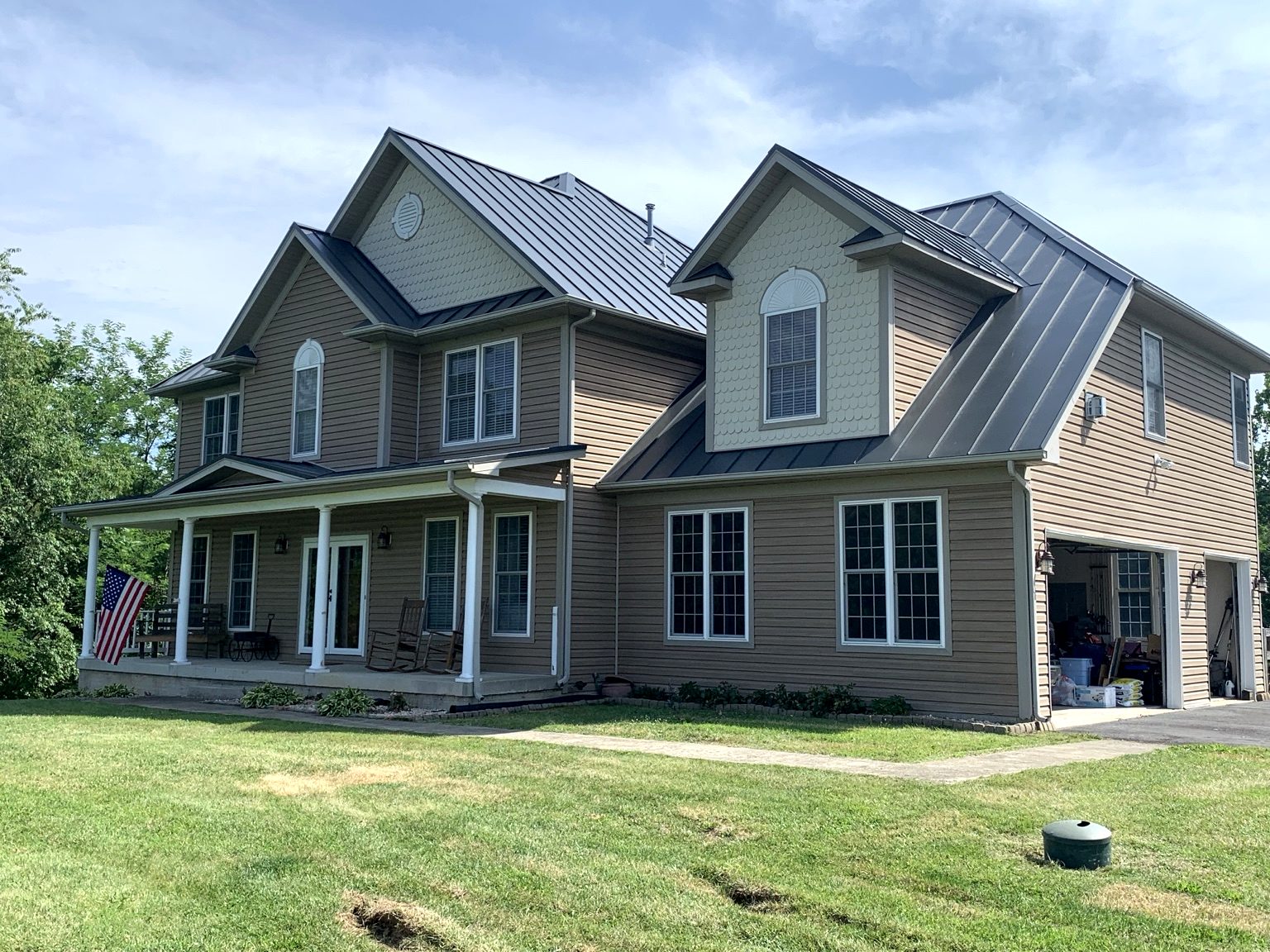 Metal roofing portfolio photo